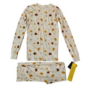 NWT Petit Lem Size 12 Fall Leaves Sleepwear